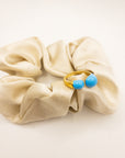 Anello Contrarie smaltato