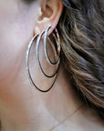 Orecchini Anelle Strass