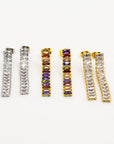 Orecchini Baguette Shine