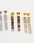 Orecchini Baguette Shine
