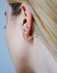 Orecchini Fiammifero cuore