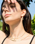 Orecchini Anelle con charms cuore