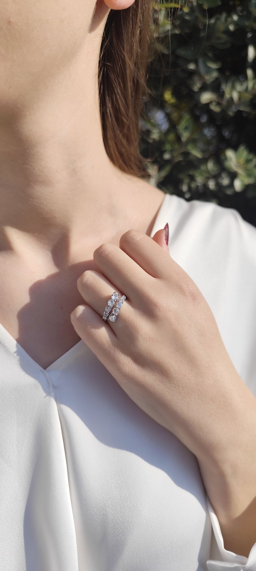 Anello doppia luce