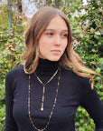 Collana Mirror pendente