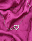 Collana cuore infinito