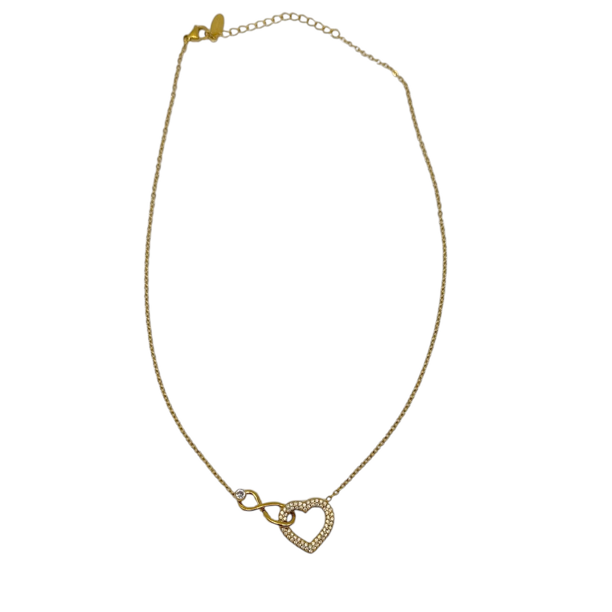 Collana cuore infinito (Oro)