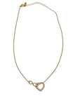 Collana cuore infinito (Oro)