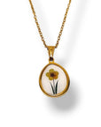 Collana Fiore giallo