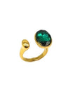 Anello Ovali colorati