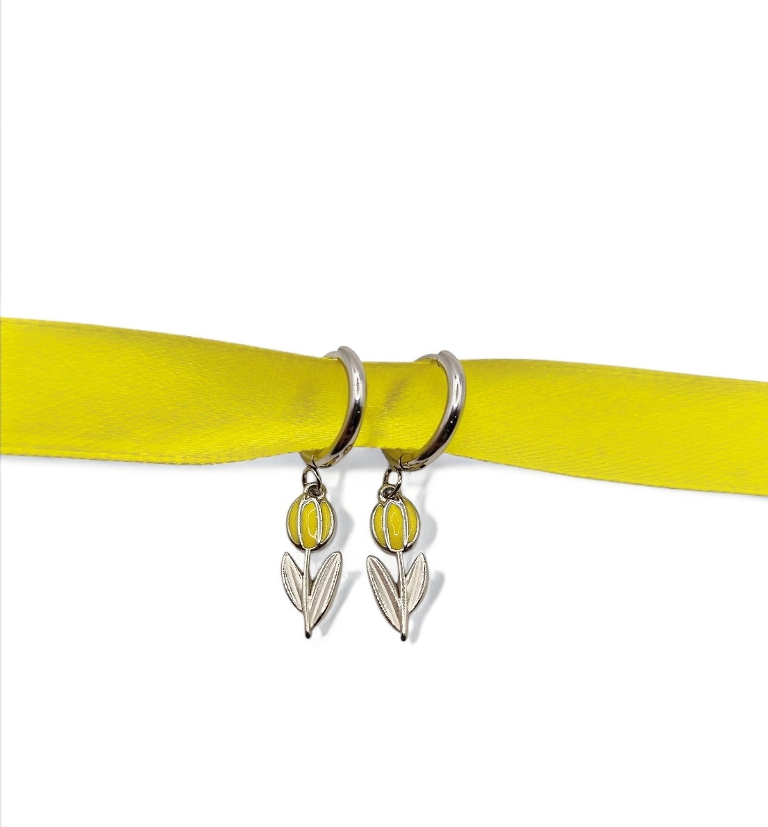 Orecchini Hoops Tulipano