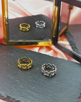 Anello mini multi cuore