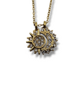 Collana Sole e Luna strass