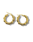 Orecchini Bamboo hoops mini