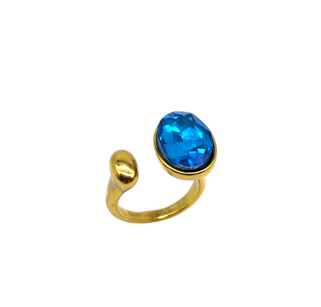 Anello Ovali colorati