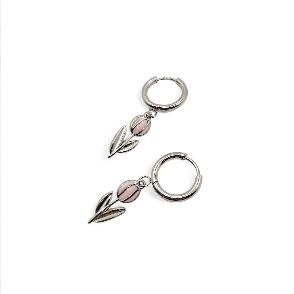 Orecchini Hoops Tulipano