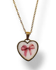 Collana Fiochetto rosa