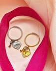 Anello lucchetto cuore