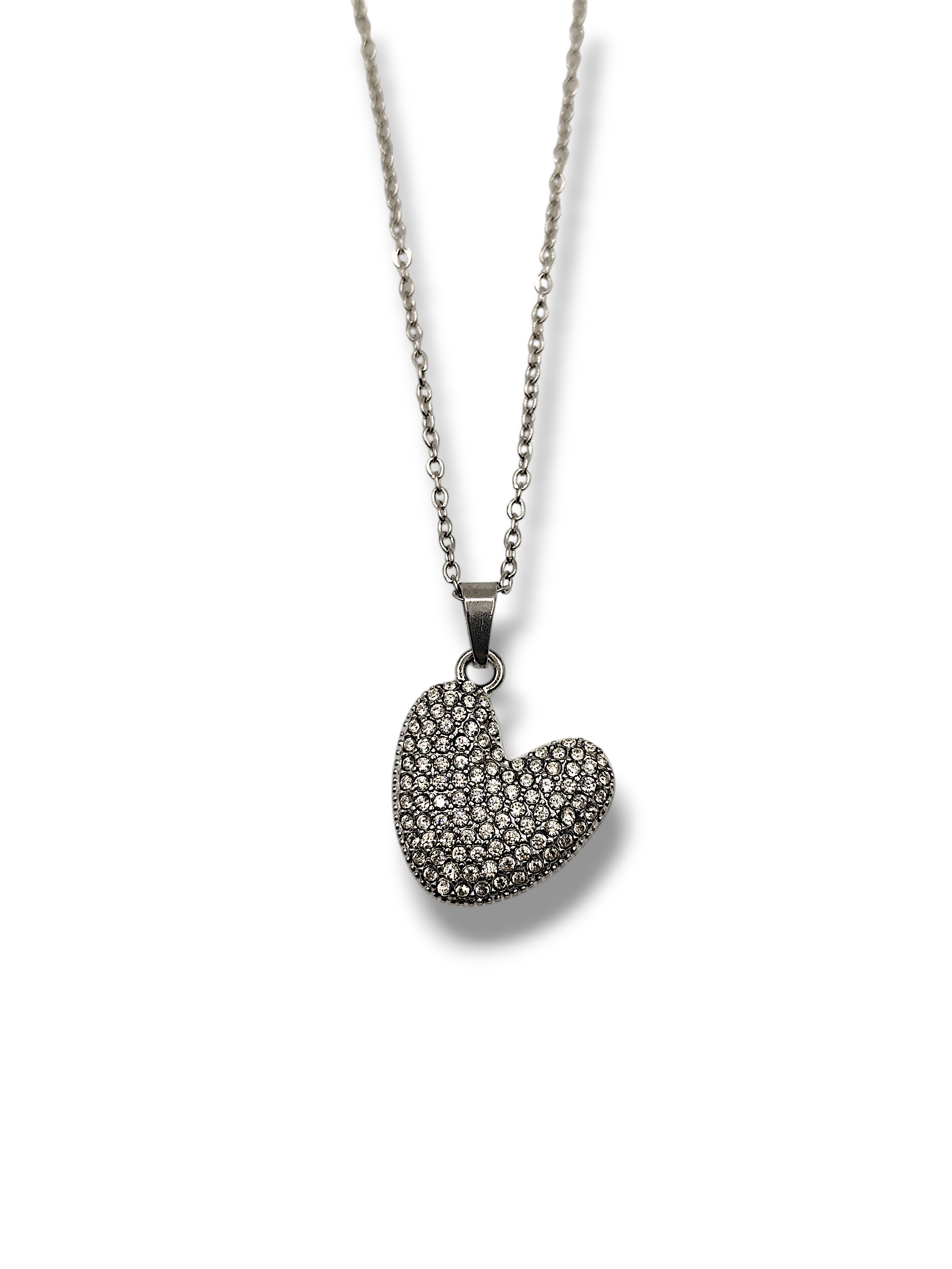 Collana Lettera Strass