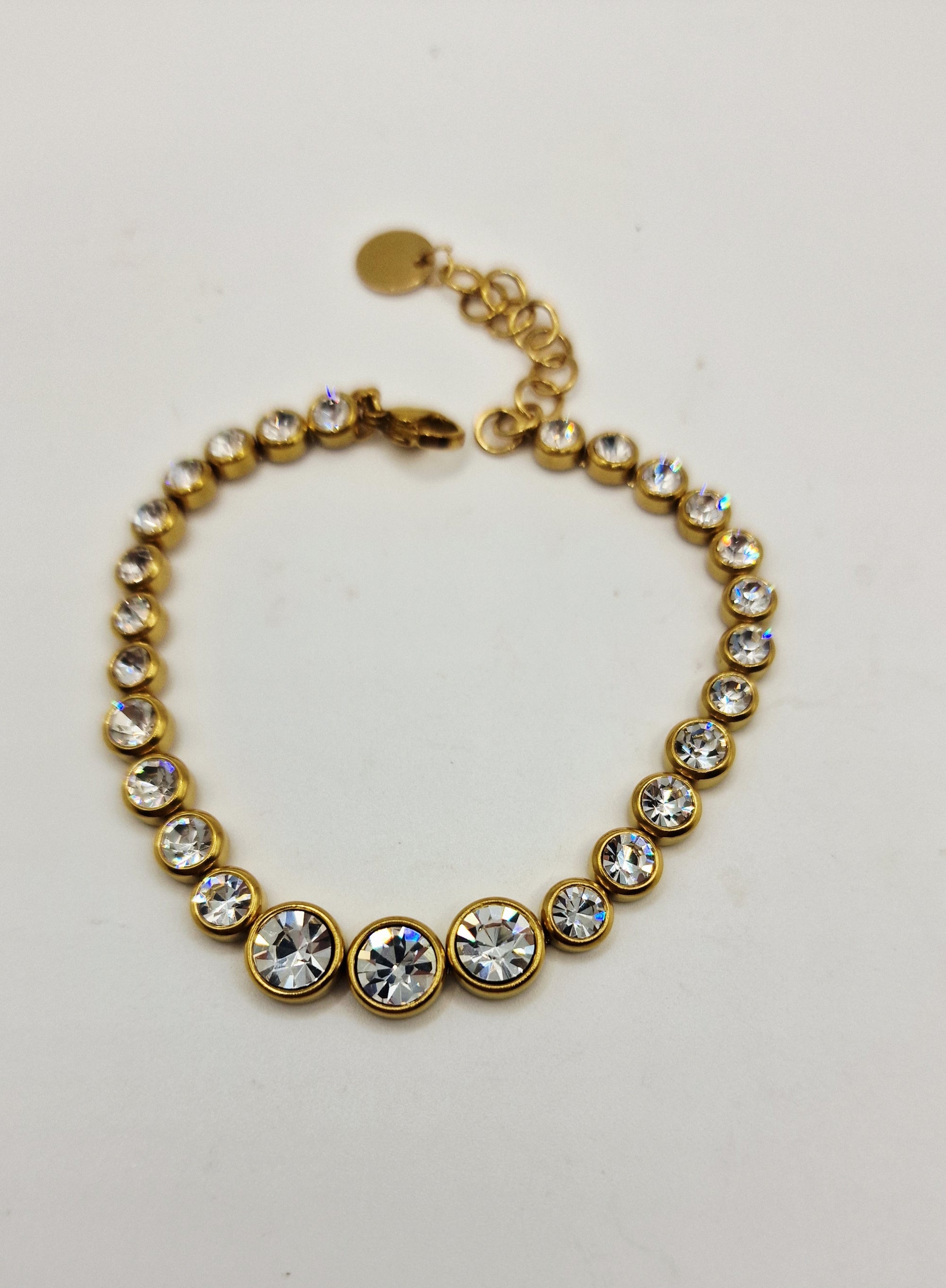 Bracciale Strass tondo