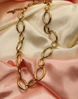 Collana doppio ovale