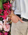 Bracciale Schiava ondulato