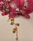 Collana cuori pendenti