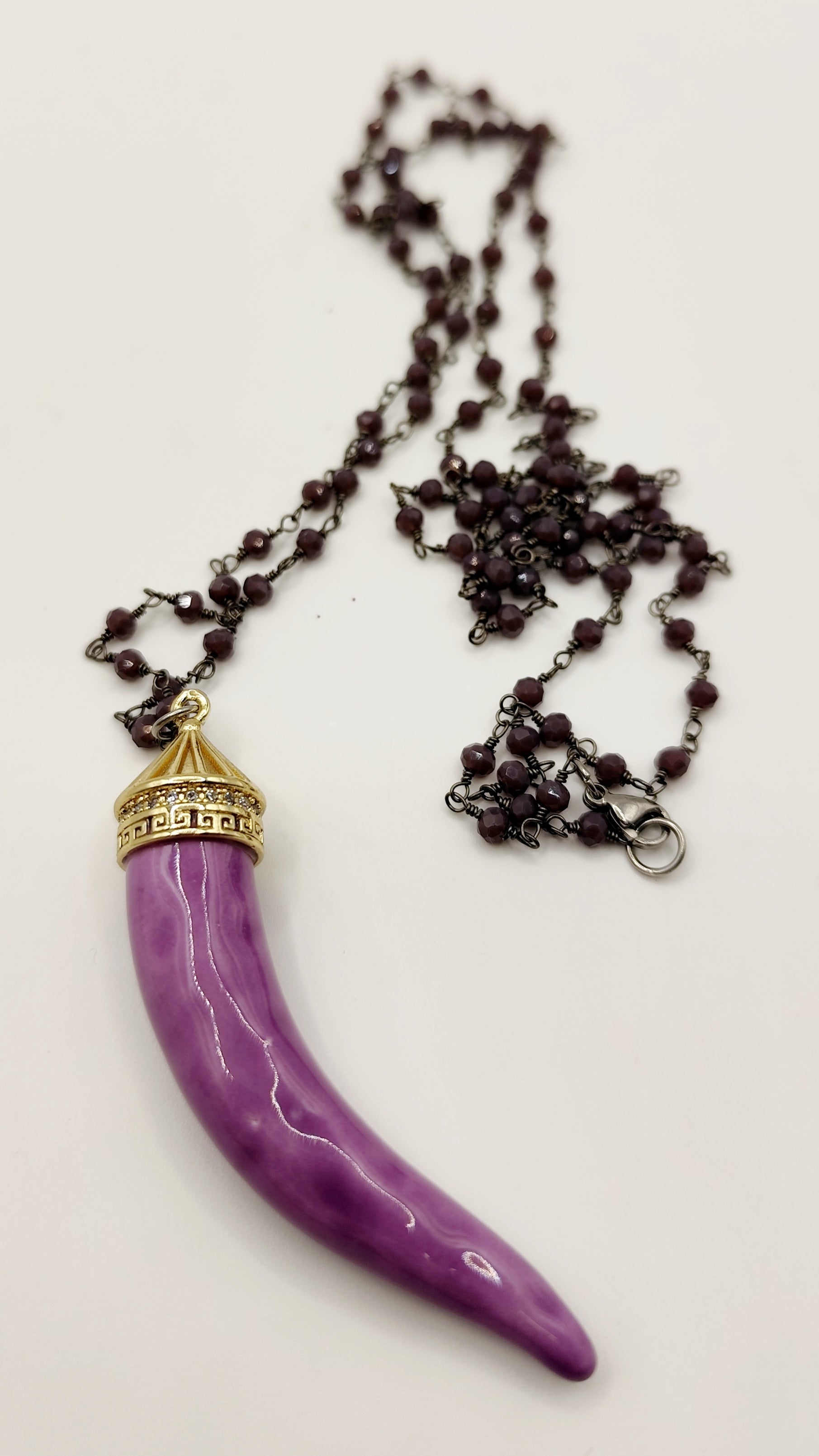 COLLANA ARANCIONE - Gioielli - Collane - di Primitive Dreams | su COLLANA ARANCIONE - Gioielli - Collane - di Primitive Dreams | su