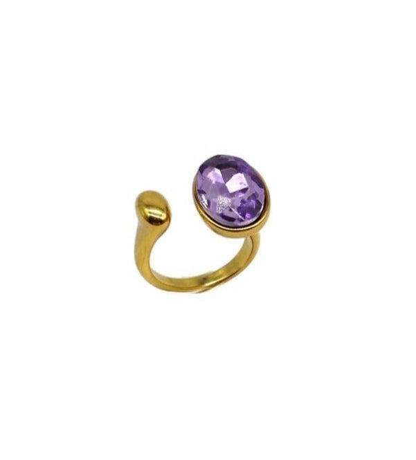 Anello Ovali colorati