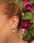 Ear cuff cuore brillante