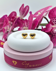Orecchini Small Chunky Hearts