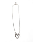 Collana Cuore Spirale brillante