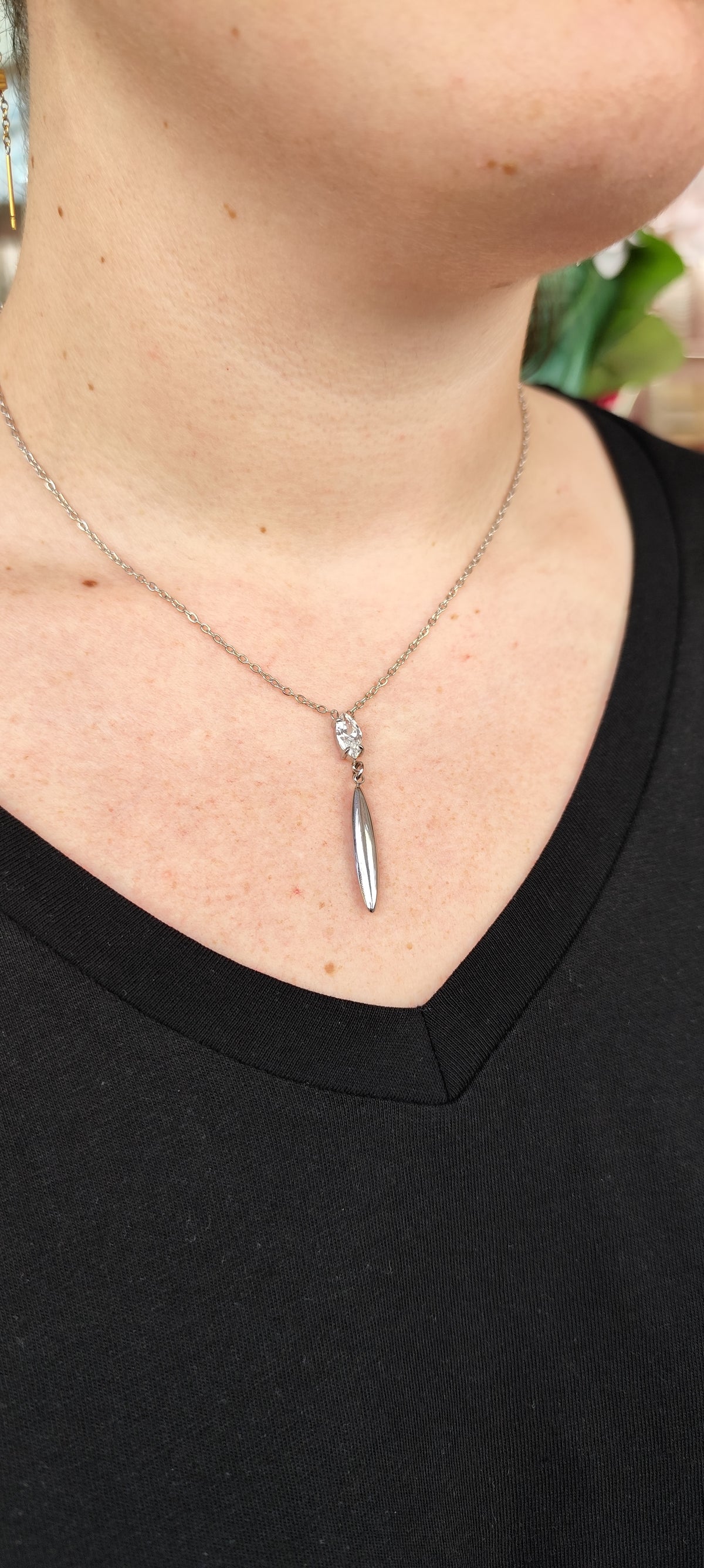 Collana Pendolo Brillante