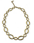 Collana doppio ovale