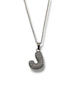 Collana Lettera Strass