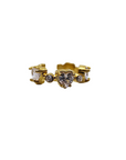 Ear cuff cuore brillante